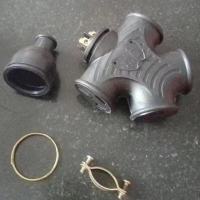 10/16A大功率插座防摔工程家用无线排插不带线地拖插座无线接线板 KM-[10孔]黑色不建议买 1个装