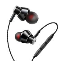 K歌耳机通用于OPPO华为vivo小米入耳式耳塞游戏原装线控手机耳麦 尊享版+侧边带麦[典雅黑]原装正品 线长1米2[常