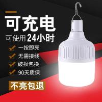 led停电应急灯泡usb移动充电家用夜市摆摊地摊照明户外灯节能灯泡 超40W体验款[照明1小时]