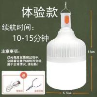 停电应急家用usb充电灯泡超亮多功能防水夜市摆摊灯户外无线照明 60W体验款 低配款 送数据线