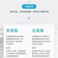 紫外线消毒灯家用杀菌灯诊所幼儿园除螨紫外线灯臭氧紫光消毒灯管 活动款:6w整套+23cm限购一套