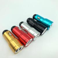 车载充电器快充一拖二usb闪充汽车充多功能点烟器智能转换插头 [黑色]无数显-普通版 单独充电头