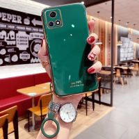 vivoy52s手机壳女V2057A腕带硅胶保护硅胶套5g全包防摔斜跨挂绳软 [电镀暗夜绿]单壳 Y52s