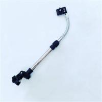 自行车雨伞架撑伞架加厚不锈钢电动车电瓶车童车雨伞夹遮阳伞支架 软管伸缩型