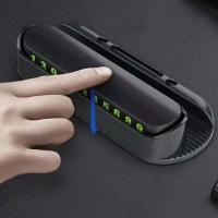 车载手机架多功能创意仪表中控台导航支架车上用临时停车号码牌 普通版[支架+号码牌] 手机支架