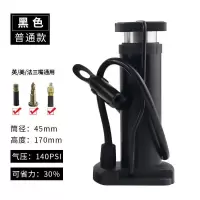 脚踩打气筒高压便携式打气泵自行车电瓶车摩托汽车家用脚踏充气泵 黑色脚踩