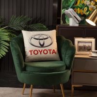 汽车抱枕被子两用空调被多功能折叠靠枕折叠车载靠垫被子车内用品 丰田 40*40cm展开100*150cm