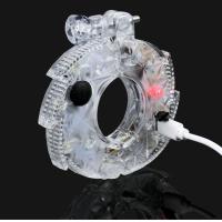 儿童自行车灯平衡车夜骑行闪光灯风火轮车轮灯配件七彩装饰花鼓灯 通用手动款单只(辐条轮通用)