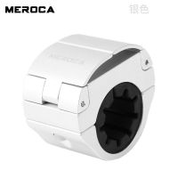 山地自行车隐形手机架环状铝合金代驾电动车骑行导航外卖手机支架 银色