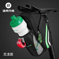 洛克兄弟自行车包尾包山地车水壶包折叠车后座骑行坐垫鞍座包配件 尼龙款(耐撕拉900D尼龙布)