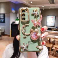 vivoX27/X30/X20/X50手机壳Y50/Y70S/X9水钻外套Y93/Z6S6闪砖软壳 蝴蝶-星月[抹茶绿]
