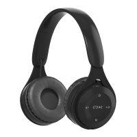 无线发光蓝牙耳机头戴式耳机华为苹果OPPO手机电脑通用重低音耳麦 P08 黑色 蓝牙耳机+音频线+充电线+质保三年