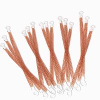 桥架接地线铜编织带跨地连接线铜包铝接地线2.5/4/6平方 100条/包 2.5平方200长孔8MM