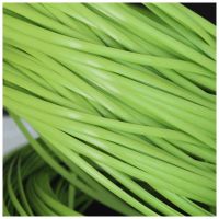 彩色塑料藤编织修补设计彩带彩胶条胶带果篮椅子灯具材料 草绿色扁藤8*1.2mm