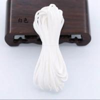 3MM韩国双面绒鹿皮绳DIY手工饰品材料手链项链捕梦网编织绳 5米长 白色 5米