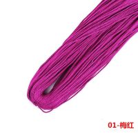 [10把装]批发空心线钩鞋钩包升级版空心线手工DIY编织包包玩偶 01 玫红10把