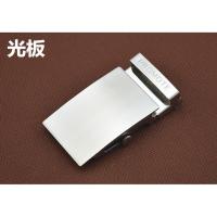 皮带扣头全钢不锈钢滚轴扣腰带头自动扣腰带扣头无孔无牙3.5CM 光板适合3.5--3.7