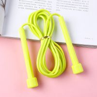 儿童可调节专用跳绳幼儿园一年级小学生轻便单人跳绳班级奖品奖励 彩色小跳绳 绿色