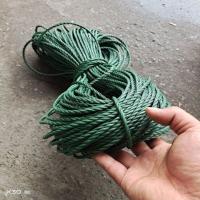 4MM5MM6MM8MM10MM绿色尼龙绳子聚乙烯绳拱门绳打包绳捆绑绳拉网绳 4毫米20米