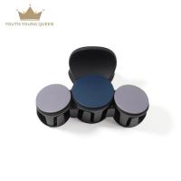 发夹中号抓夹韩国优雅气质发抓马尾发卡子后脑勺洗澡盘发头饰品女 深蓝色