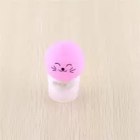 旅行硅胶分装瓶洗发水沐浴露乳液瓶旅游化妆品收纳便携旅行瓶 小葱头37ml粉紫色