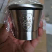 胡椒研磨器碳钢芯304不锈钢家用手动调料瓶花椒手磨粉白黑胡椒颗 碳钢芯304不锈钢盖子1只