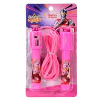 跳绳小学生计数初学幼儿园大班体育考试儿童绳子一三年级成人燃脂 [计数跳绳]粉色 长2.75米