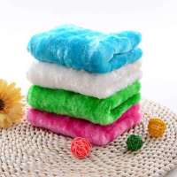 神奇抹布双层加厚木纤维易清洗环保快速吸水洗碗巾快速吸油 混搭两条装 小号18*23cm