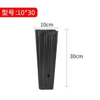 加厚营养钵育苗盆营养盆塑料育苗杯花卉种子园林种植营养袋扦插盆 10*30(方口)5个