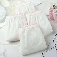 一次性内裤女产妇用品男女旅行出差免洗涤棉女生内裤中腰内裤女 80斤-120斤(小号) 2条活动款