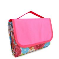 大号野餐垫防潮垫户外野炊营沙滩帐篷防水折叠便携垫子海滩铺草地 1.5米*0.8米 单人 随机花色