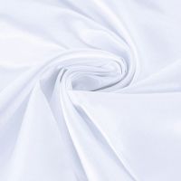 白色布料柔光亮面绸布白色背景布揭幕布防尘盖布家具装饰柔软布 0.5米宽[要几米长拍几件]