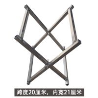 商用加厚碳烧烤炉支架搭配木炭烤箱羊肉串可折叠炉腿户外家用 40厘米高