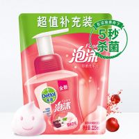 滴露抑菌洗手液补充袋装家庭装家用杀菌消毒替换清香泡沫型 [泡沫型补充装]樱桃225ml