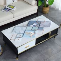 北欧简约桌布防水防油防烫茶几垫PVC软玻璃长方卓餐桌垫电视柜 立体麋鹿 40cm*50cm