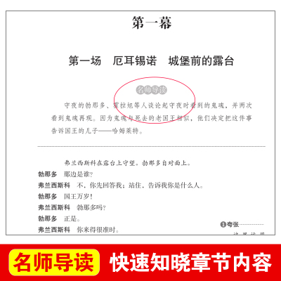 哈姆莱特正版书原版原著无删减莎士比亚著 立人译初中生高中生课外阅读必读书籍经典世界名著外国文学长篇小说哈姆雷特天地出版社