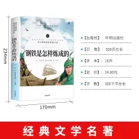 钢铁是怎样炼成的初中正版原著 八年级初中生必读课外书名著书籍 经典中学生初二阅读世界文学外国五年级怎么炼成的怎么样炼成的