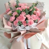 母亲节花束康乃馨百合玫瑰生日鲜花礼盒同城送赣州市瑞金市南康区