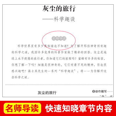 正版灰尘的旅行 四年级必读经典书目小学生阅读课外书籍名著老师推荐新版版语文快乐读书吧四年级下册读物青少年版寒假必读