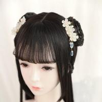 [青倌]汉服襦裙袄裙中华风Lolita 江厌离古风COS古装假发头套 饰品一对