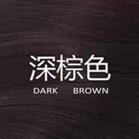鲻鱼头男士个性假发片接长发的逼真发片隐形无痕披肩发整顶假发套 深棕色 一片式假发