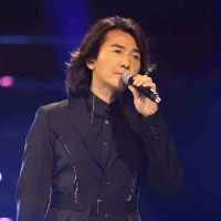 假发男长卷发中分无刘海郑依建同款假发套男士帅气假头发男假头套 中分卷发黑色