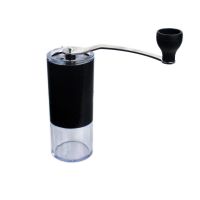 不锈钢可水洗咖啡豆磨豆机磨粉机研磨机手摇迷你粉碎机手动咖啡机 迷你磨豆机 送量勺毛刷