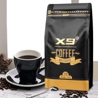 X9意式特浓咖啡豆提神醒脑黑咖啡无糖燃脂现磨咖啡粉量贩装 咖啡豆(存储时间更持久) 1袋454g