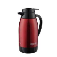 嘉特彩钢咖啡壶保温壶热水壶GT-3101-1.3L-1.6L-1.9L热水瓶 大红 1.25