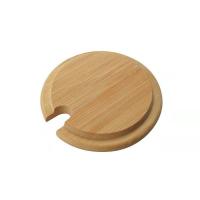 圆形通用马克杯盖子陶瓷玻璃杯盖木质竹制环保杯盖子茶杯盖防尘盖 3号(内5.4*外6.8) 竹盖