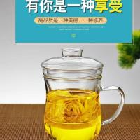 轻奢家用玻璃水具套装客厅套杯喝水杯子茶具杯具茶杯水壶水杯待客[9月18日发完] 美体单杯无盖漏