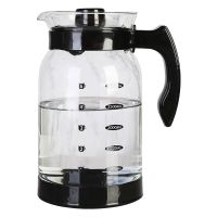 冷水壶凉水壶玻璃耐热高温家用大容量套装扎壶大号茶壶凉白开水杯 JY-330颜色随机3000ML