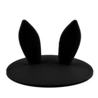 哈曼卡顿琉璃2二代音响防尘盖水晶3代翡翠音箱防尘罩杯盖防尘垫 黑色兔耳朵