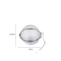 304不锈钢调料球 泡茶球 过滤球 卤料球 虑茶器佐料盒味宝调味球 调味网球 1个小号